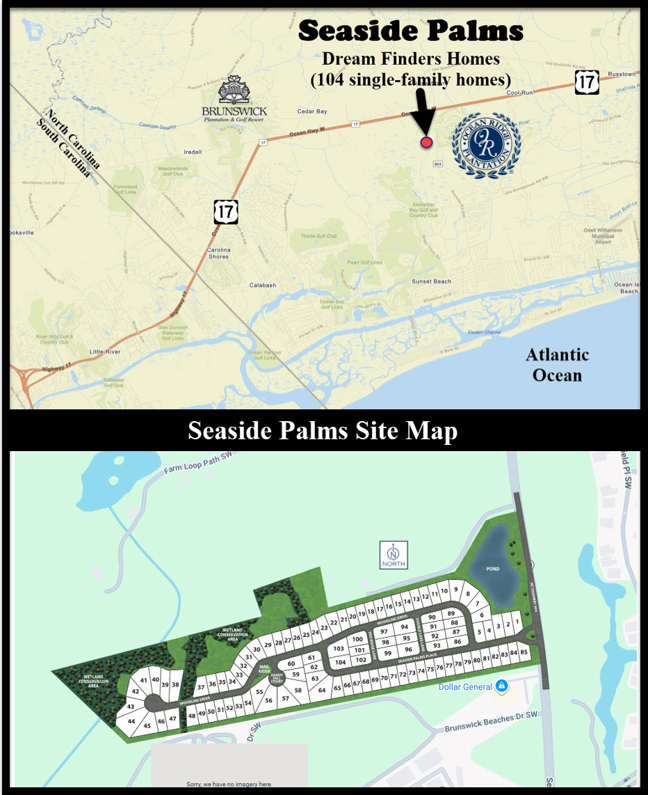 Seaside Palms in Sunset Beach by Dream Finders Homes